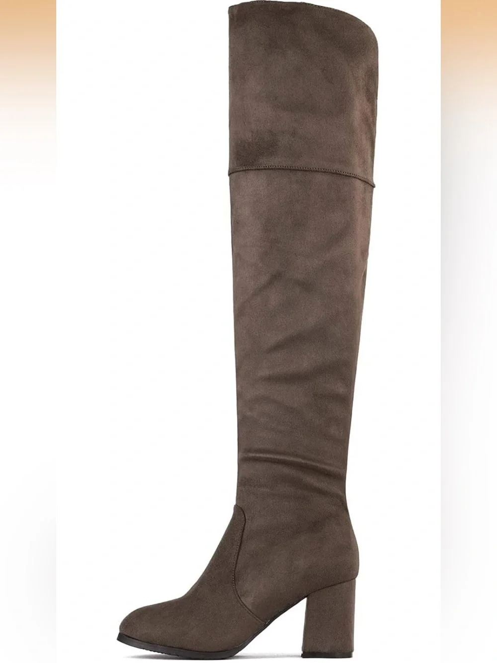 Women's Over-the-Knee Suede Boot - NEW SIZE 7